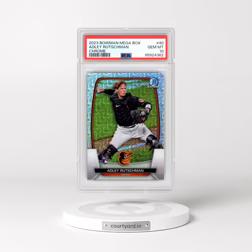 2023 Bowman Mega Box Chrome #40 Adley Rutschman (PSA 10 GEM MINT)