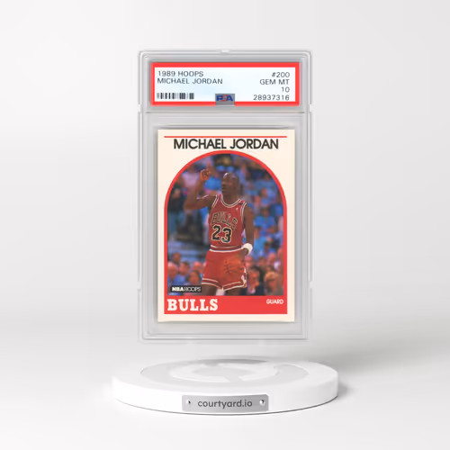 1989 Hoops #200 Michael Jordan (PSA 10 GEM MINT)