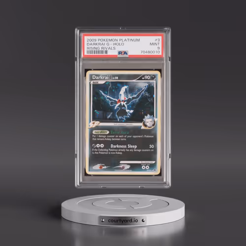 2009 Pokémon Platinum Rising Rivals #3 Darkrai G - Holo (PSA 9 MINT)