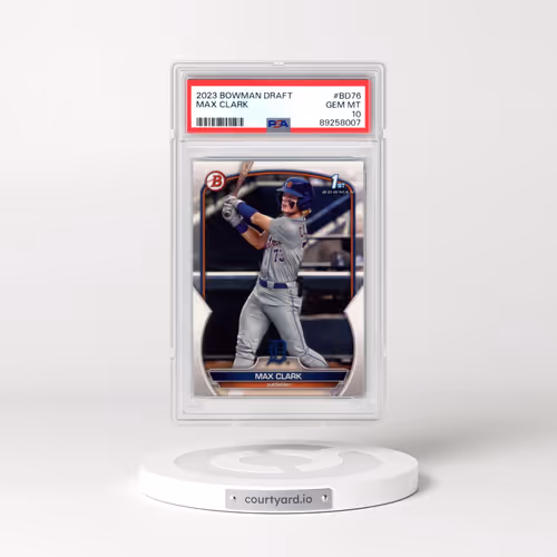 2023 Bowman Draft #BD76 Max Clark (PSA 10 GEM MINT)