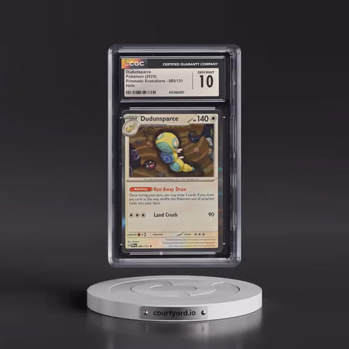 2024 Prismatic Evolutions - PRE EN #080/131 Dudunsparce - Holo (CGC 10 GEM MINT)