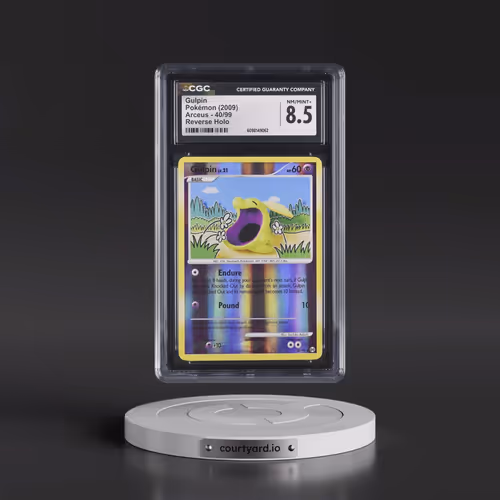 2009 Arceus #40/99 Gulpin - Reverse Holo (CGC 8.5 NM-MT+)