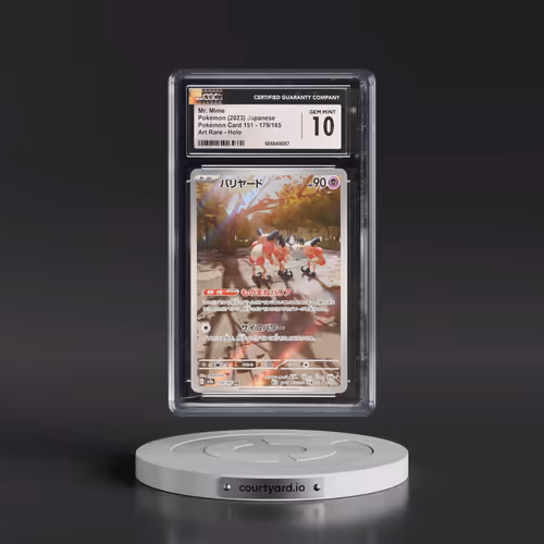 2023 Pokémon Card 151 #179/165 Mr. Mime - Art Rare Holo (CGC 10 GEM MINT)