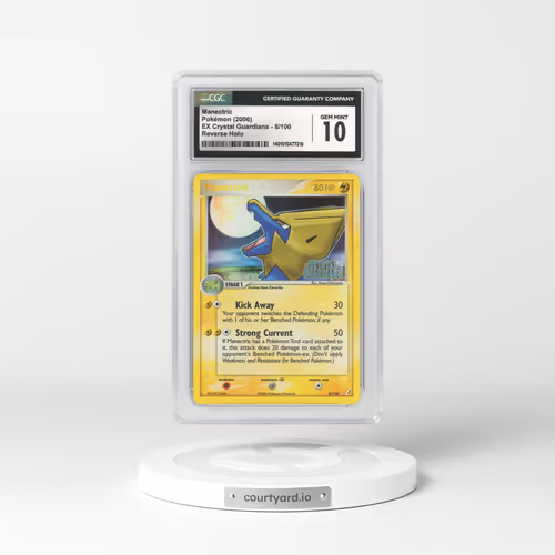 2006 EX Crystal Guardians #8 Manectric - Holo (CGC 10 GEM MINT)