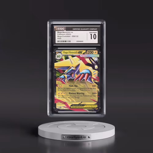 2025 Mega Evolution - MEG EN #050/132 Mega Manectric ex - Holo (CGC 10 GEM MINT)
