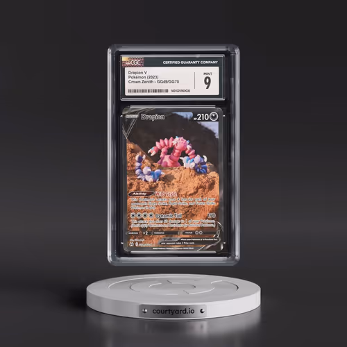 2023 Crown Zenith #GG49/GG70 Drapion V - Galarian Gallery Holo (CGC 9 MINT)