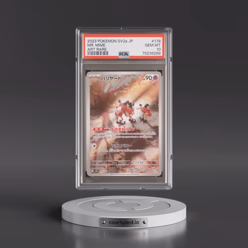 2023 Pokémon Sv2a-Pokemon 151 #179 Mr. Mime - Art Rare (PSA 10 GEM MINT)