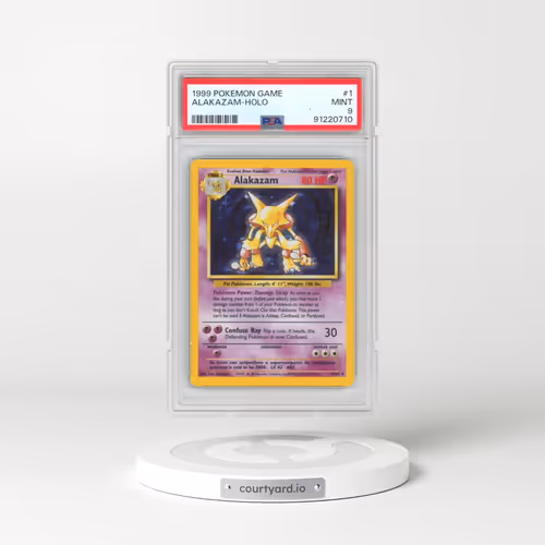 1999 Pokémon Game #1 Alakazam - Holo (PSA 9 MINT)