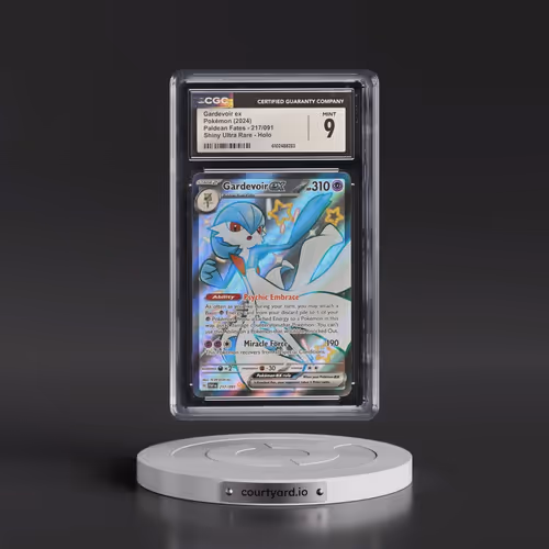 2024 Paldean Fates - PAF EN #217/091 Gardevoir ex - Shiny Ultra Rare Holo (CGC 9 MINT)