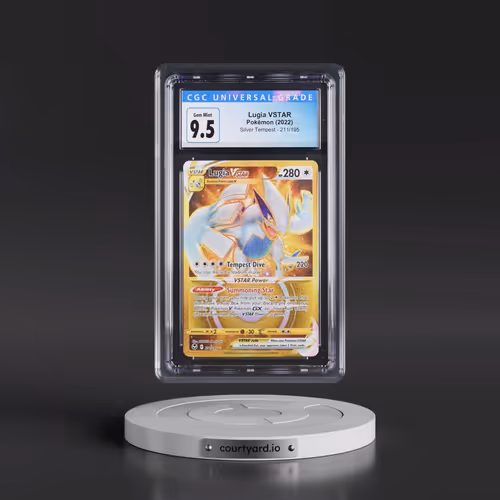 2022 Silver Tempest #211/195 Lugia VSTAR - Secret Rare Holo (CGC 10 GEM MINT)