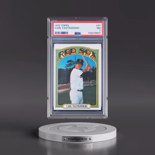 1972 Topps #37 Carl Yastrzemski (PSA 7 NM)