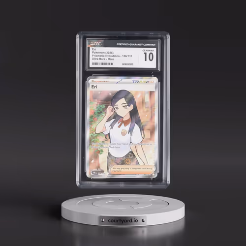 2025 Pokémon Pre EN-Prismatic Evolutions #136 Eri - Ultra Rare (CGC 10 GEM MINT)