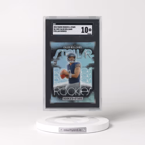 2024 Panini Rookies & Stars #SR-CWS Caleb Williams - Stellar Rookies (SGC 10 GEM MINT)
