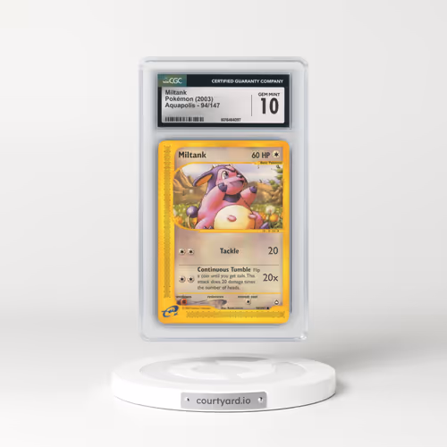 2003 Aquapolis #94/147 Miltank (CGC 10 GEM MINT)