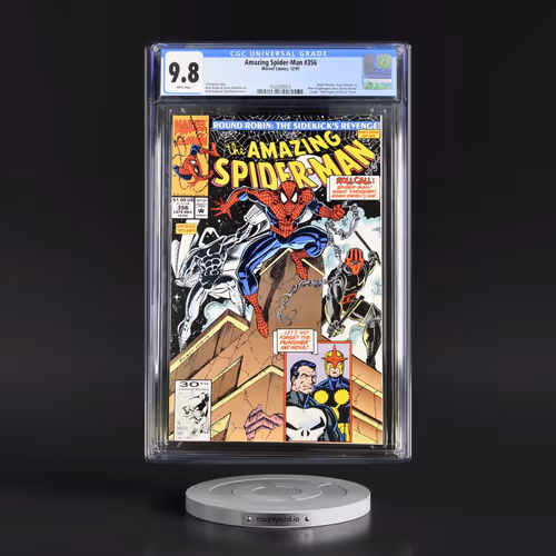 Amazing Spider-Man #356 CGC 9.8 White Pages (Marvel Comics, 12/91) - Universal