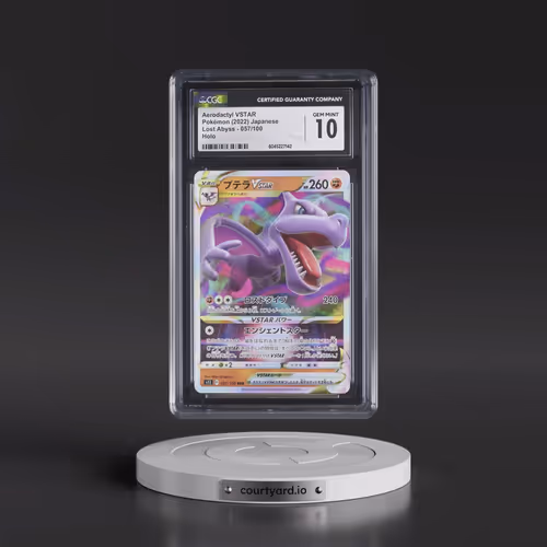 2022 Lost Abyss #057/100 Aerodactyl VSTAR - Holo (CGC 10 GEM MINT)