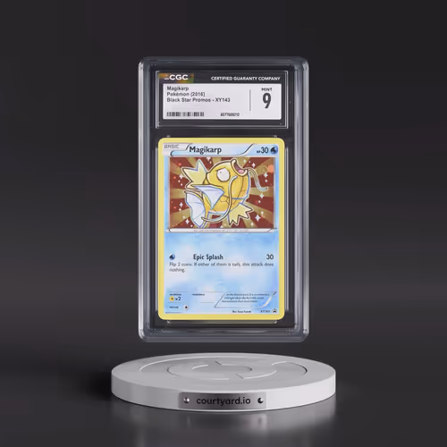2013 Black Star Promos #XY143 Magikarp - (Cosmos Holo) (CGC 9 MINT)