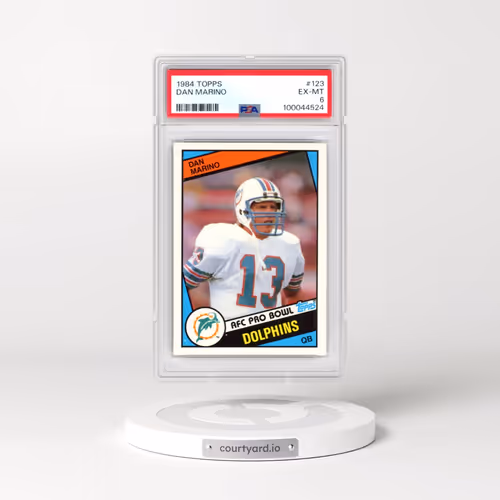 1984 Topps #123 Dan Marino (PSA 6 EX-MT)