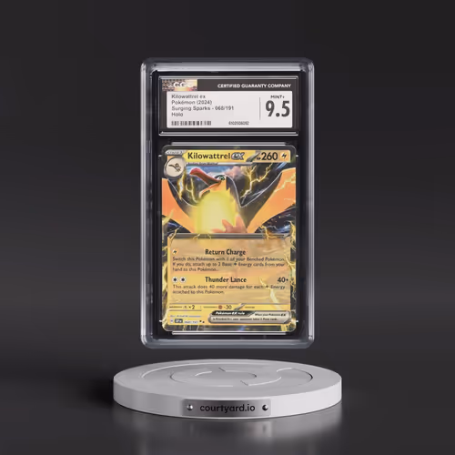 2024 Surging Sparks - SSP EN #068/191 Kilowattrel ex - Holo (CGC 9.5 MINT+)