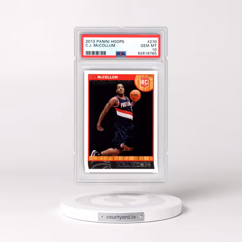 2013 Panini Hoops #270 C.J. McCollum (PSA 10 GEM MINT)