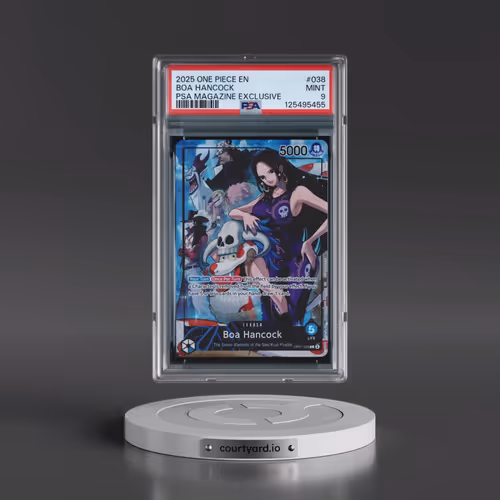 2025 One Piece Promos #038 Boa Hancock - PSA Magazine Exclusive (PSA 9 MINT)