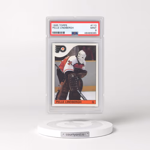 1985 Topps #110 Pelle Lindbergh (PSA 9 MINT)