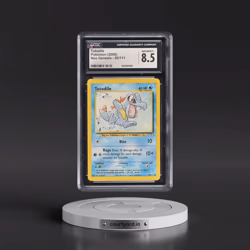 2000 Neo Genesis #80/111 Totodile (CGC 8.5 NM-MT+)