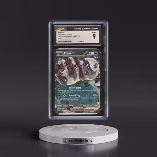 2023 Obsidian Flames - OBF EN #135/197 Absol ex - Holo (CGC 9 MINT)