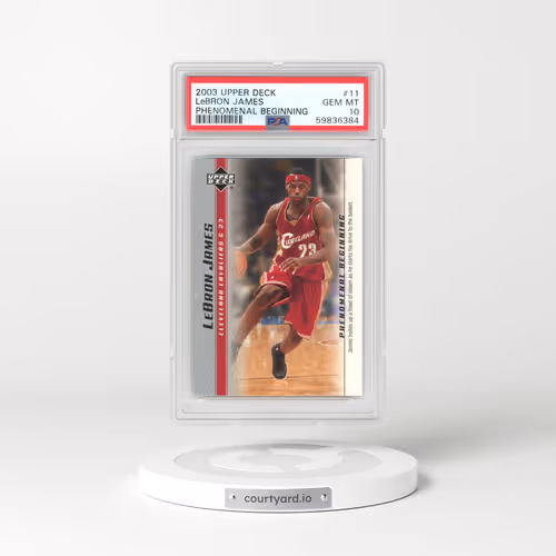 2003 Upper Deck #11 LeBron James - Phenomenal Beginnings (PSA 10 GEM MINT)