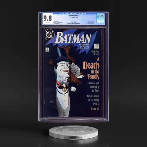Batman #429 CGC 9.8 White Pages (D.C. Comics, 1/89)