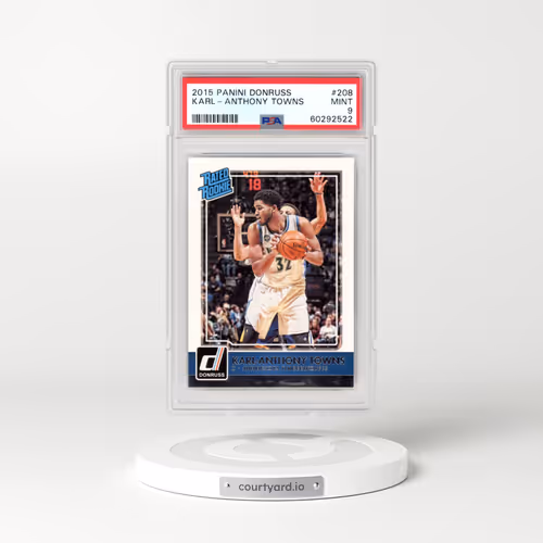 2015 Panini Donruss #208 Karl-Anthony Towns (PSA 9 MINT)