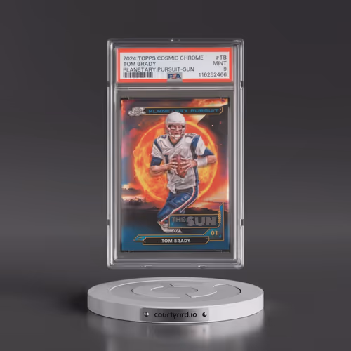 2024 Topps Cosmic Chrome Planetary Pursuit #TB Tom Brady - Sun (PSA 9 MINT)