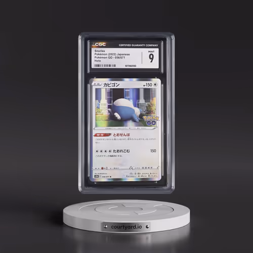 2022 Pokémon GO #056/071 Snorlax - Holo (CGC 9 MINT)