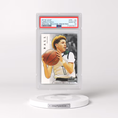 2018 Leaf Special Release Premier Rookie #PR-48 LaMelo Ball (PSA 10 GEM MINT)