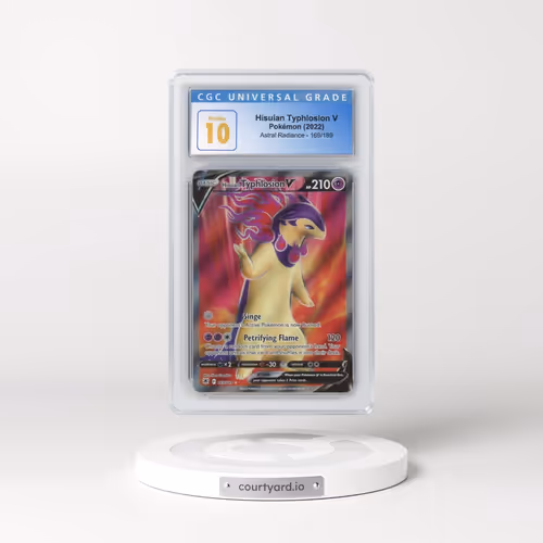 2022 Astral Radiance #169/189 Hisuian Typhlosion V - Holo (CGC 10 PRISTINE)