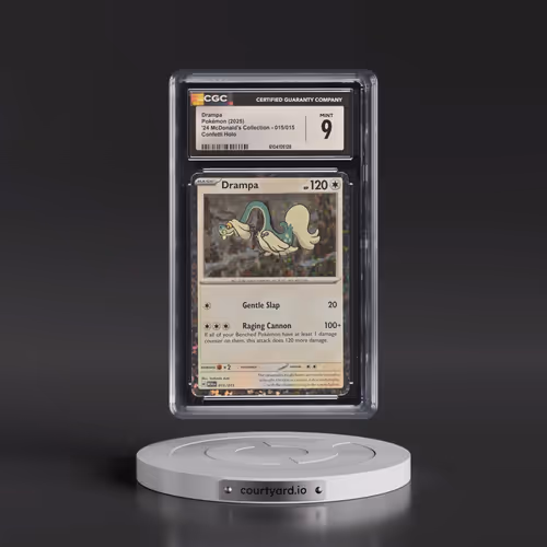 2025 Pokémon M24 EN-Mcdonald's Collection #015 Drampa (CGC 9 MINT)