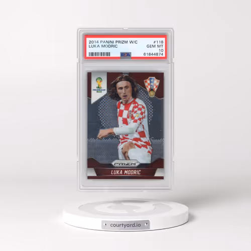 2014 Panini Prizm World Cup #118 Luka Modric (PSA 10 GEM MINT)