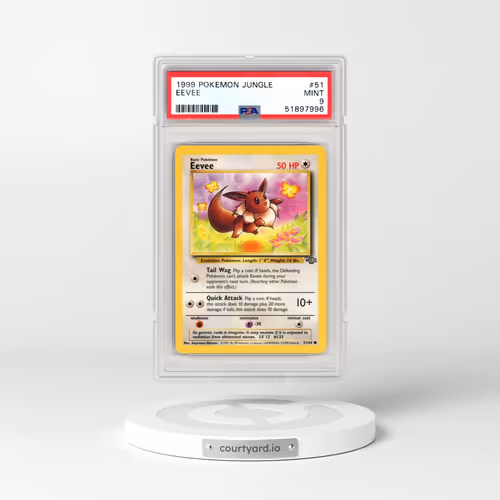 1999 Pokémon Jungle #51 Eevee (PSA 9 MINT)