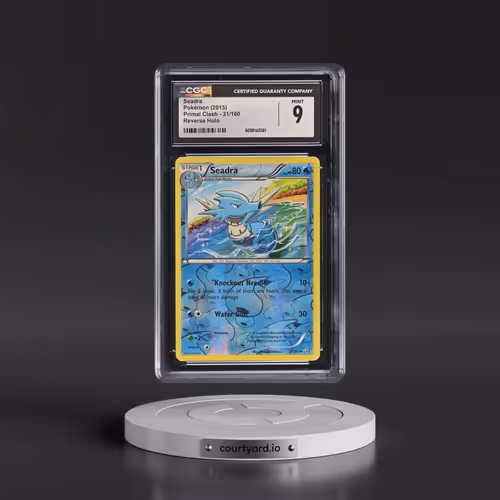 2015 Primal Clash #31/160 Seadra - Reverse Holo (CGC 9 MINT)