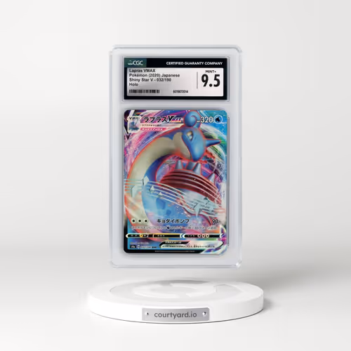 2020 Shiny Star V #032/190 Lapras VMAX - Holo (CGC 9.5 MINT+)
