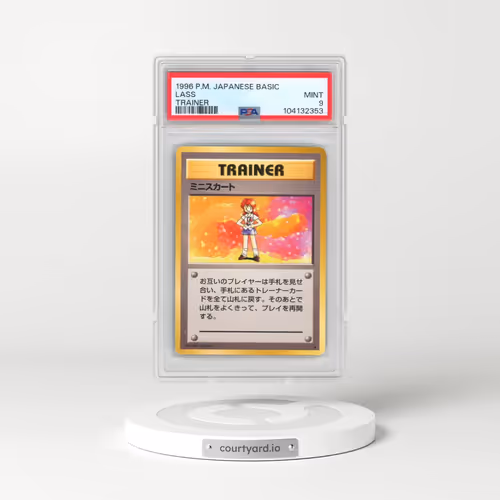 1996 Pokémon Basic Lass - Trainer (PSA 9 MINT)