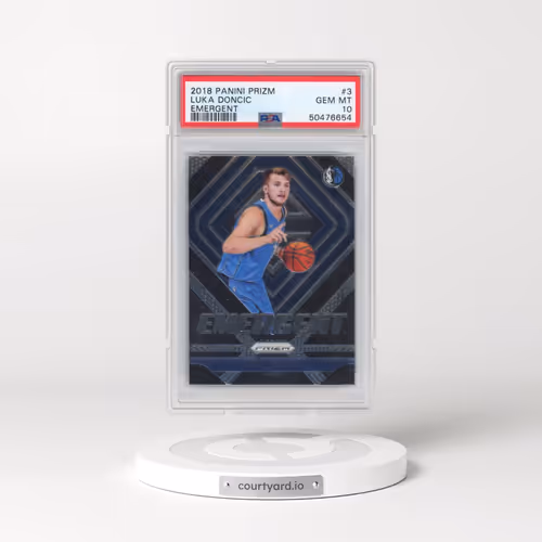 2018 Panini Prizm Emergent #3 Luka Doncic (PSA 10 GEM MINT)