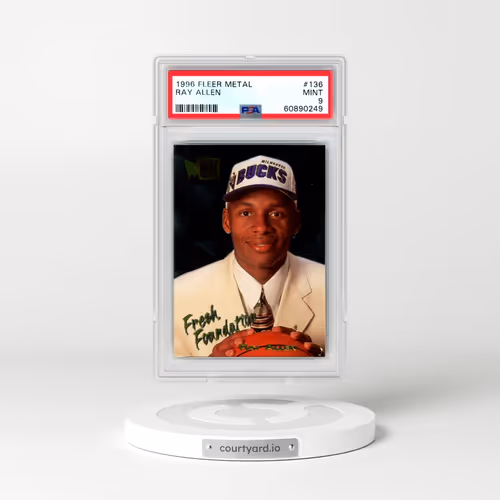 1996 Metal #136 Ray Allen (PSA 9 MINT)