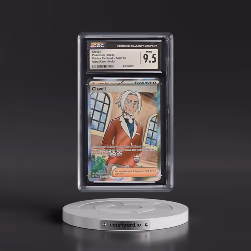 2023 Pokémon Pal EN-Paldea Evolved #249 Clavell - Ultra Rare (CGC 9.5 MINT+)