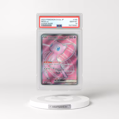 2023 Pokémon Sv2a-Pokemon 151 #195 Mew EX - Holo Super Rare (PSA 10 GEM MINT)