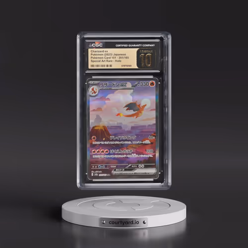 2023 Pokémon Card 151 #201/165 Charizard ex - Special Art Rare Holo (CGC 10 PRISTINE)