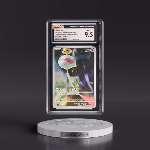 2024 Pokémon SV6-Transformation Mask #106 Chimecho - Art Rare (CGC 9.5 MINT+)