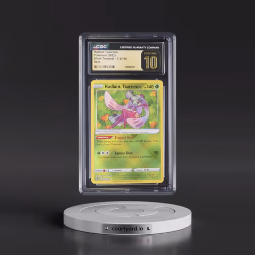 2022 Silver Tempest #016/195 Radiant Tsareena - Holo (CGC 10 PRISTINE)