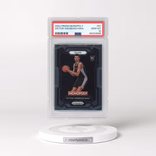 2023 Panini Prizm Monopoly #81 Victor Wembanyama (PSA 10 GEM MINT)