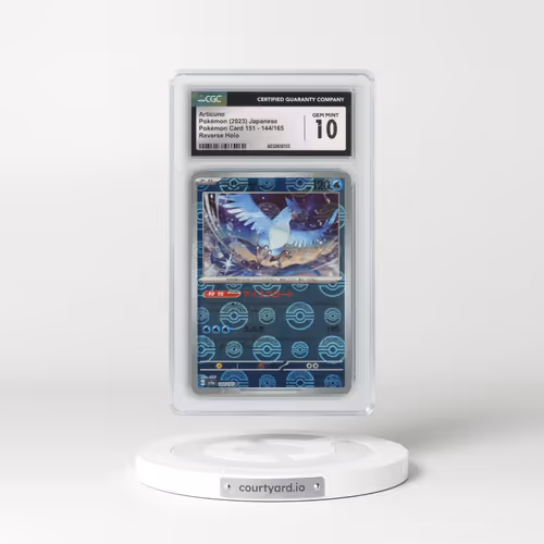 2023 Pokémon Card 151 #144/165 Articuno - Reverse Holo Poké Ball (CGC 10 GEM MINT)